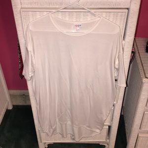 White LulaRoe Irma
